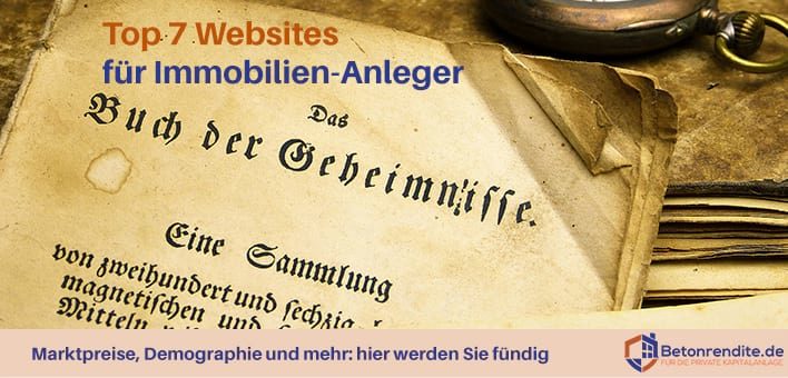 Die 7 wichtigsten Websites für Immobilien-Anleger: Marktdaten, Demographie und mehr