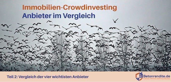 Immobilien-Crowdinvesting Teil 2: Vergleich der vier größten Anbieter